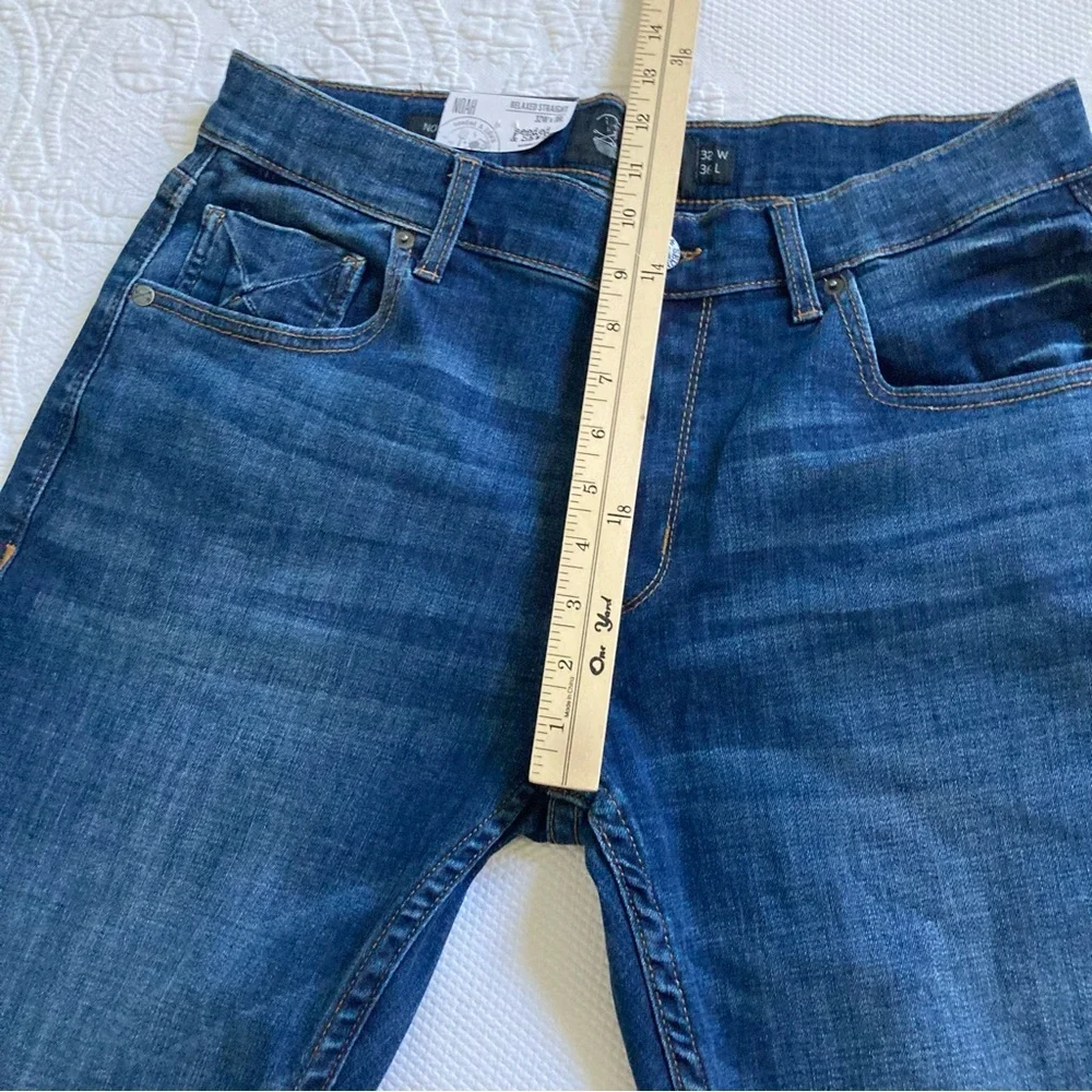 NWT Seeded & Sewn men’s Noah jeans size 32 x 36 relaxed straight
